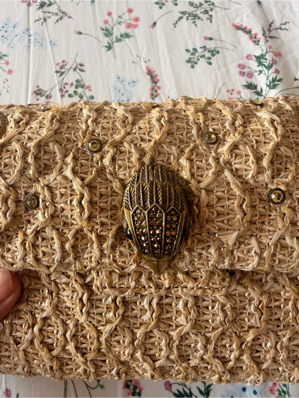 Kurt Geiger straw bag - Picture 6 of 9